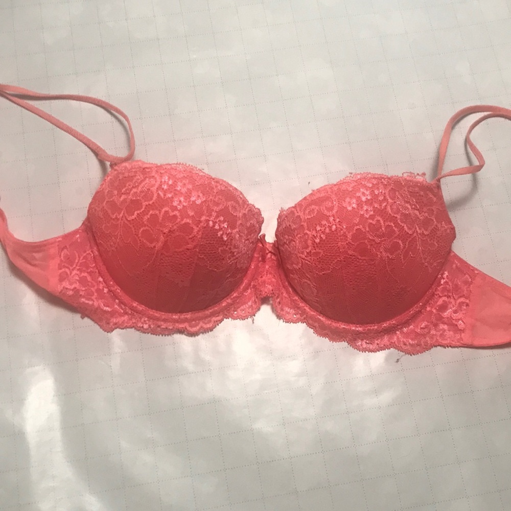 Coral bra from Candies